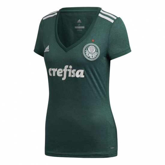 Palmeiras 2018/19 Home Women's Shirt Soccer Jersey - Click Image to Close