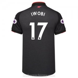Arsenal 2017/18 Third IWOBI #17 Shirt Soccer Jersey