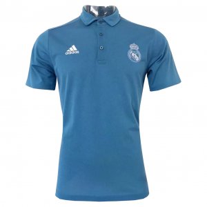 Real Madrid Light Blue 2017 Polo Shirt