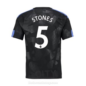 Manchester City 2017/18 Third Stones #5 Shirt Soccer Jersey
