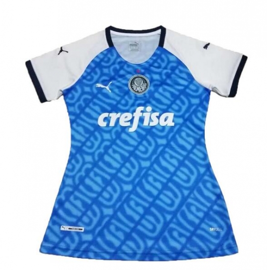 Palmeiras 2019/2020 Blue Special Women's Shirt Soccer Jersey - Click Image to Close