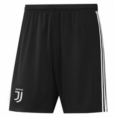 Juventus 2018/19 Black Soccer Shorts