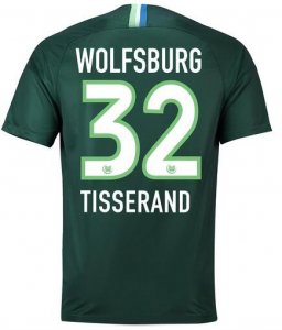 VfL Wolfsburg 2018/19 TISSERAND 32 Home Shirt Soccer Jersey