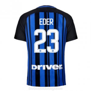Inter Milan 2017/18 Home EDER #23 Shirt Soccer Jersey