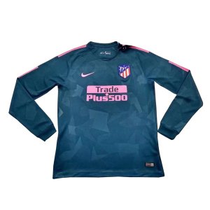 Atletico Madrid 2017/18 Third Long Sleeved Shirt Soccer Jersey