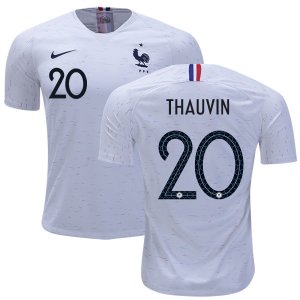France 2018 World Cup FLORIAN THAUVIN 20 Away Shirt Soccer Jersey