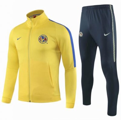 Club America 2018/19 Yellow Training Suit (Jacket+Trouser)