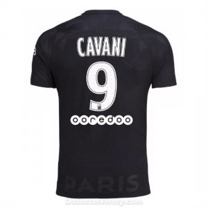 PSG 2017/18 Third Cavani #9 Shirt Soccer Jersey