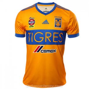 Tigres UANL 2017/18 Home Shirt Soccer Jersey