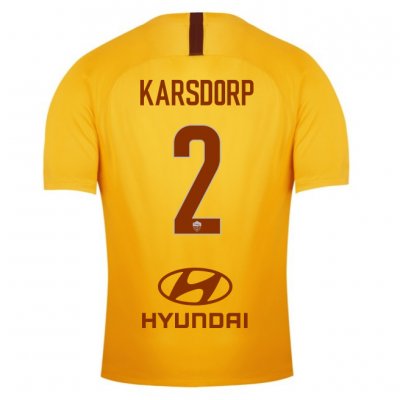 AS Roma 2018/19 KARSDORP 2 Third Shirt Soccer Jersey