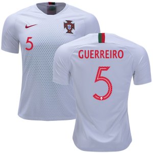 Portugal 2018 World Cup RAPHAEL GUERREIRO 5 Away Shirt Soccer Jersey