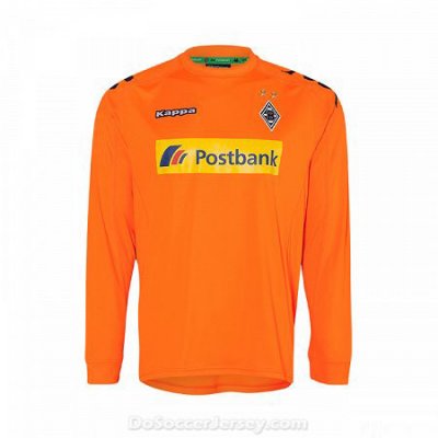 Borussia Monchengladbach 2017/18 orange Long Sleeved Goalkeeper Shirt