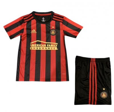 Atlanta United FC 2019/2020 Home Kids Soccer Jersey Kit Children Shirt + Shorts