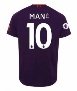 Liverpool 2018/19 SADIO MANÉ 10 Away Shirt Soccer Jersey