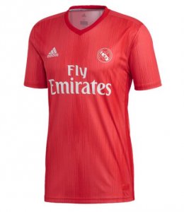 Real Madrid 2018/19 Third Red Shirt Soccer Jersey