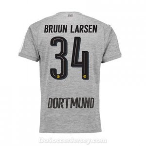 Borussia Dortmund 2017/18 Third Bruun Larsen #34 Shirt Soccer Jersey