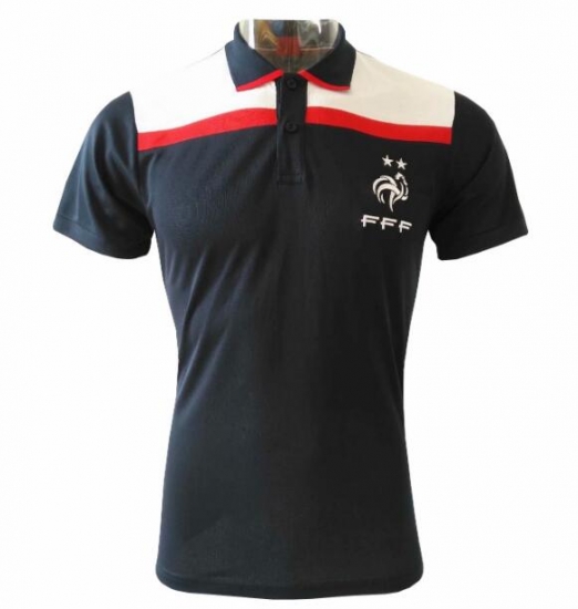 France 2019 Navy Polo Shirt - Click Image to Close