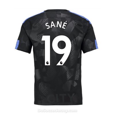Manchester City 2017/18 Third Sane #19 Shirt Soccer Jersey