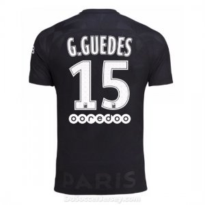 PSG 2017/18 Third G.Guedes #15 Shirt Soccer Jersey