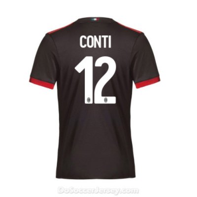 AC Milan 2017/18 Third Conti #12 Shirt Soccer Jersey