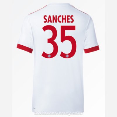 Bayern Munich 2017/18 UCL Sanches #35 Shirt Soccer Jersey