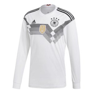 Germany 2018 World Cup Home Long Sleeved Shirt Soccer Jersey
