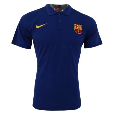 Barcelona 2018 Blue Polo Shirt