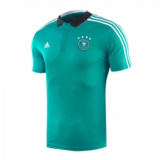 Germany 2018 World Cup Green Polo Shirt - Click Image to Close