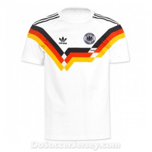 West Germany 1990 Home Retro Shirt Soccer Jersey