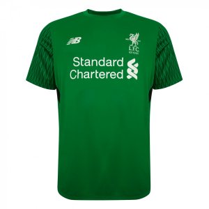 Liverpool 2017/18 Green Goalkeeper Shirt Soccer Jersey