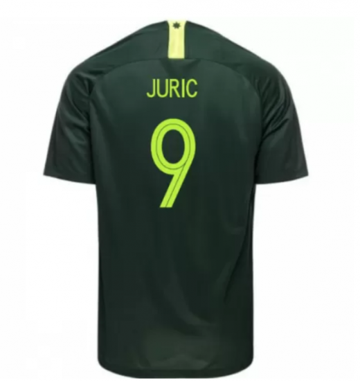 Australia 2018 FIFA World Cup Away Tomi Juric Shirt Soccer Jersey - Click Image to Close