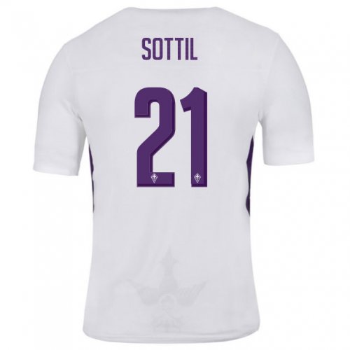 Fiorentina 2018/19 SOTTIL 21 Away Shirt Soccer Jersey