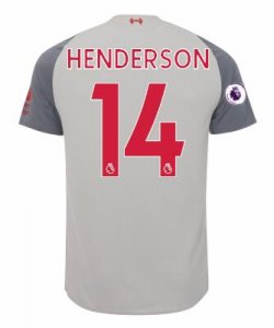 Liverpool 2018/19 JORDAN HENDERSON 14 Third Shirt Soccer Jersey