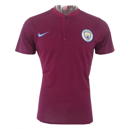 Manchester City Purple 2017 Polo Shirt - Click Image to Close