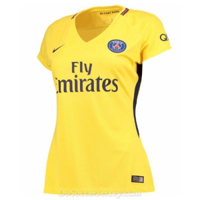 PSG 2017/18 Away Women's Shirt Soccer Jersey