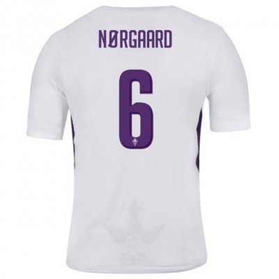 Fiorentina 2018/19 NORGAARD 6 Away Shirt Soccer Jersey