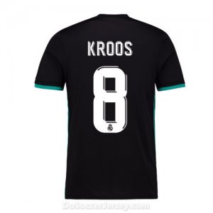 Real Madrid 2017/18 Away Kroos #8 Shirt Soccer Jersey