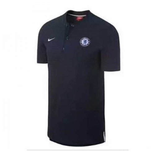 Chelsea 2017/18 Black Polo Shirt