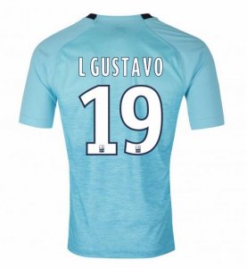 Olympique de Marseille 2018/19 L GUSTAVO 19 Third Shirt Soccer Jersey