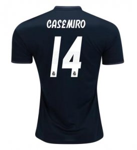Casemiro Real Madrid 2018/19 Away Black Shirt Soccer Jersey