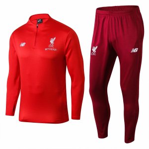 Liverpool 2018/19 Red Training Suit (Zipper Shirt+Trouser)