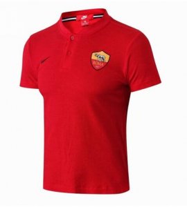 Roma 2018/19 Red Polo Shirt