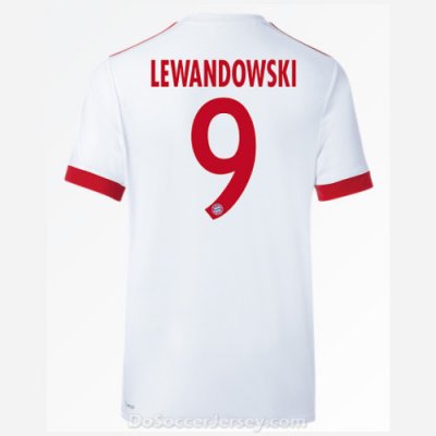Bayern Munich 2017/18 UCL Lewandowski #9 Shirt Soccer Jersey