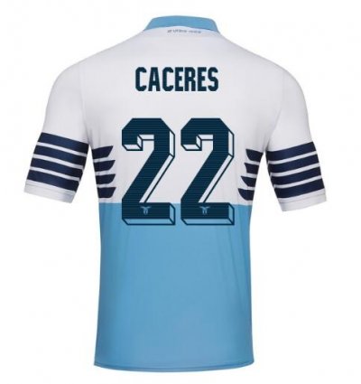 Lazio 2018/19 CACERES 22 Home Shirt Soccer Jersey