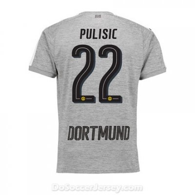 Borussia Dortmund 2017/18 Third Pulisic #22 Shirt Soccer Jersey