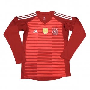 Germany 2018 FIFA World Cup Goalkeeper Red LS Shirt Soccer Jersey