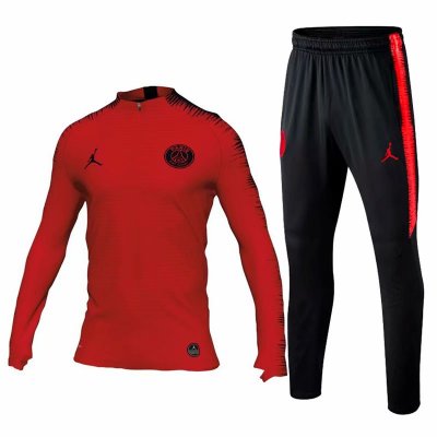 PSG x Jordan 2018/19 Red Stripe Training Suit