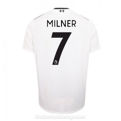 Liverpool 2017/18 Away Milner #7 Shirt Soccer Jersey