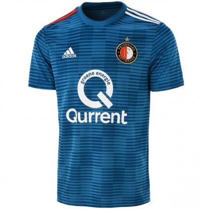 Feyenoord Rotterdam 2018/19 Away Shirt Soccer Jersey