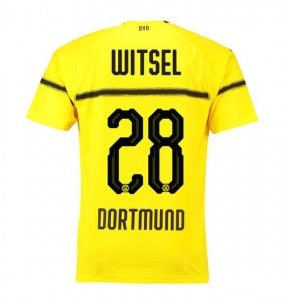 Borussia Dortmund 2018/19 Witsel 28 Cup Home Shirt Soccer Jersey